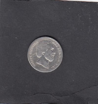 Beschrijving: 1/2 Gulden WILLEM III